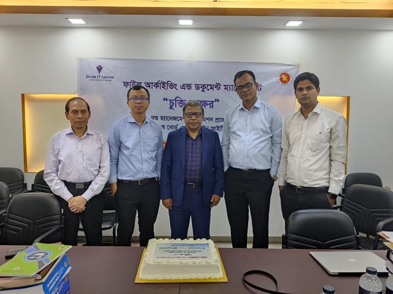 Contract Sigining Ceremony at NBR